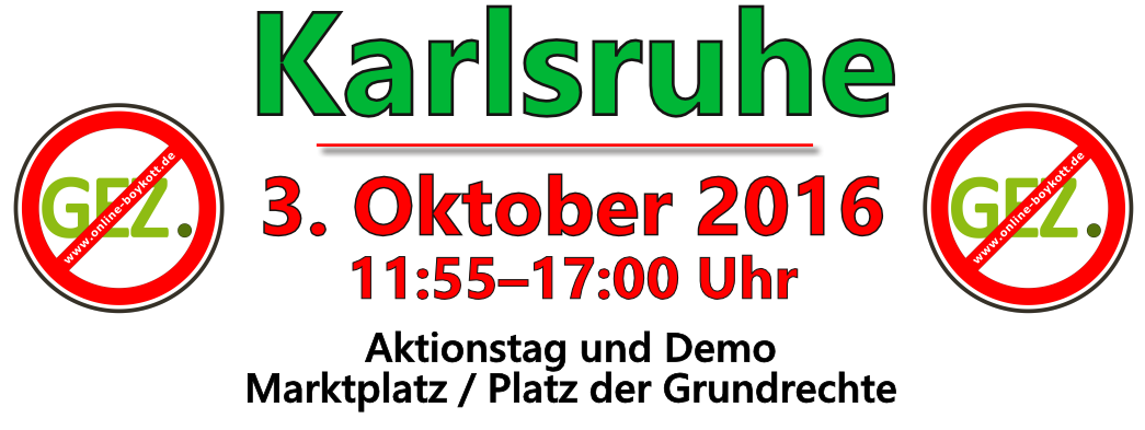 Aktionstag Karlsruhe